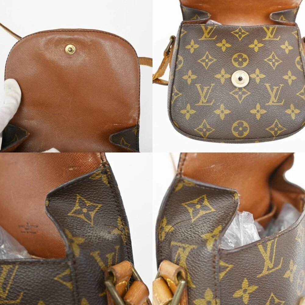 LOUIS VUITTON Mini Saint Cloud Shoulder Bag Monogram Leather BN M51244 64ZA075 - Picture 14 of 16